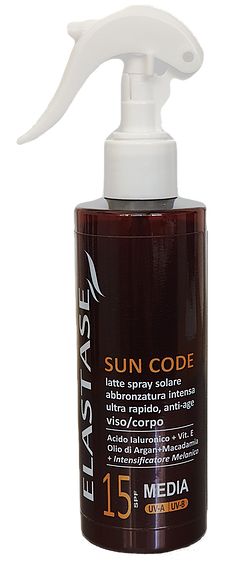 Sun Code Spray Solare SPF 15 - Elastase